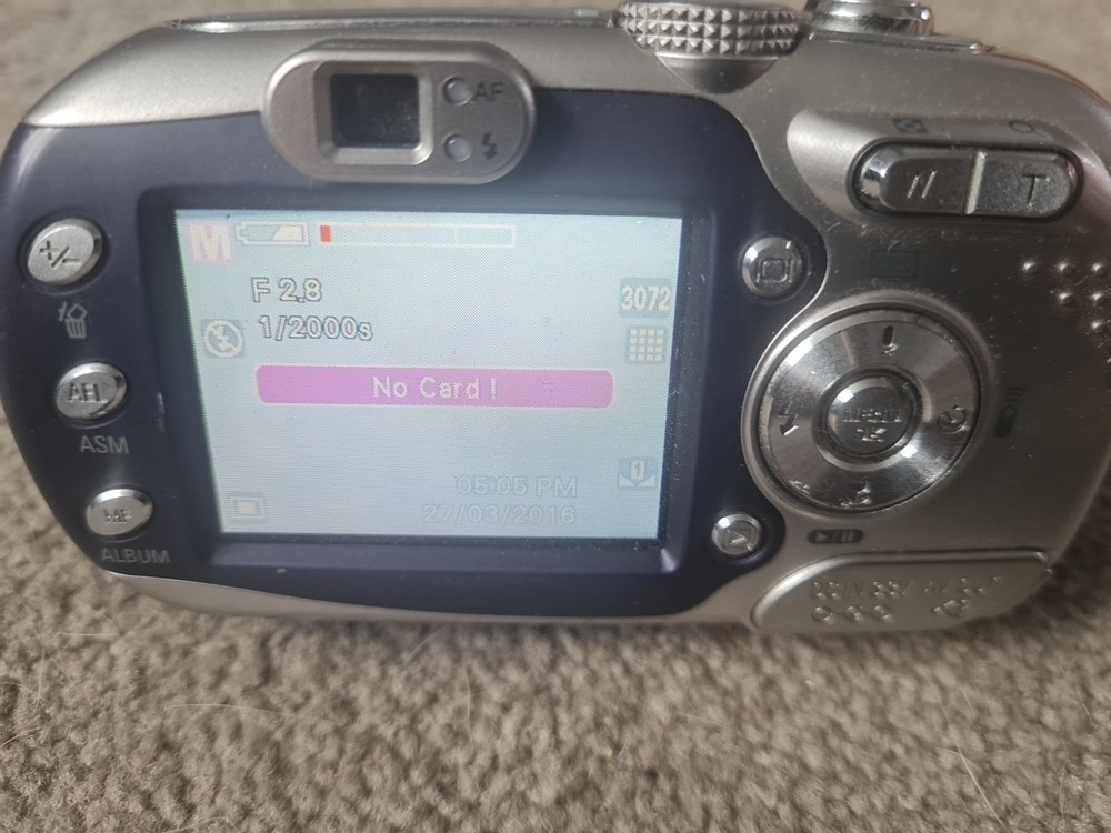 Samsung Digimax V700 7.1MP COMPACT DIGITAL CAMERA Navy - Working