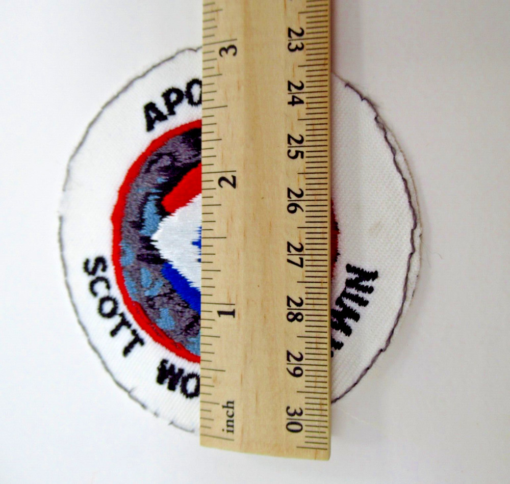 Apollo 15 NASA Mission Patch Moon Landing Space Program Vintage