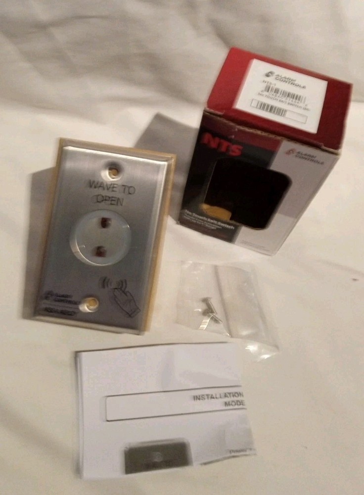 Alarm Controls Nts-1 Exit Motion Sensor,Single Gang,Silver