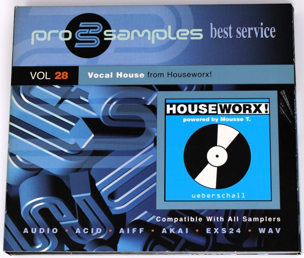 Best Service Pro Samples 28 Vocal House Sample/Sound Library/Sampling CD
