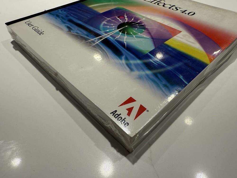 RARE Adobe Dynamic Media Collection Open Box Sealed Manuals / Disk / VHS * Mac *