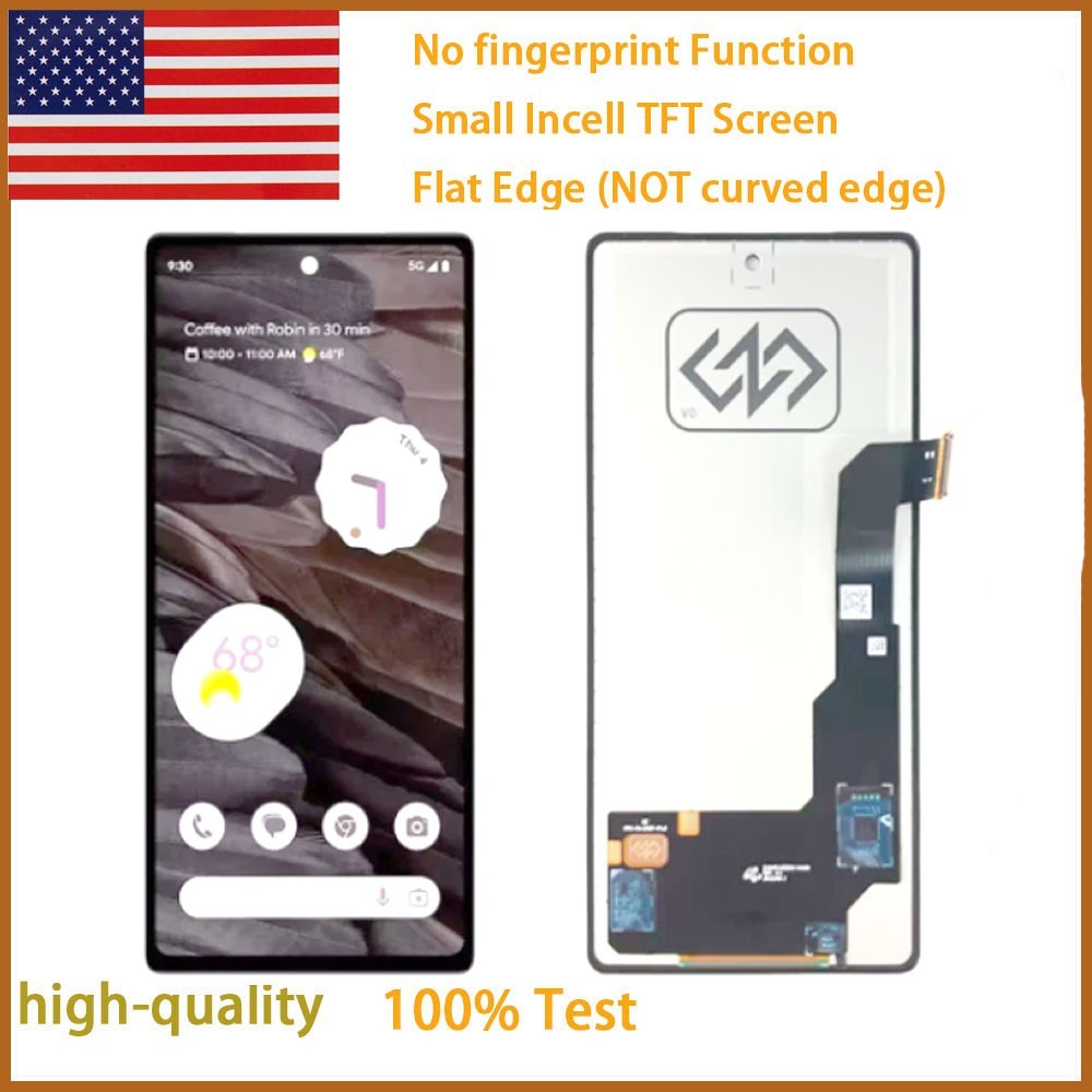 For Google Pixel 7A TFT LCD Display+Touch Screen Digitizer Assembly Replacement