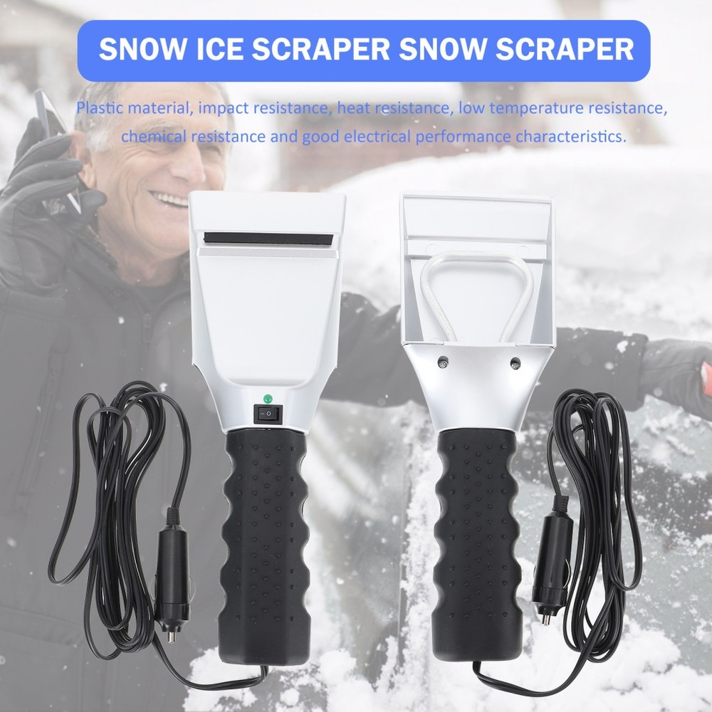 12 V Windscreen Snow Remover Electric Windshield Defroster Scraper Ice