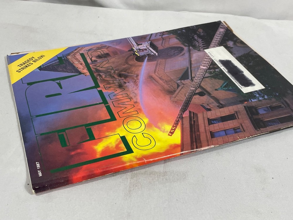 FIRE COMMAND magazine 12 issues from 1987