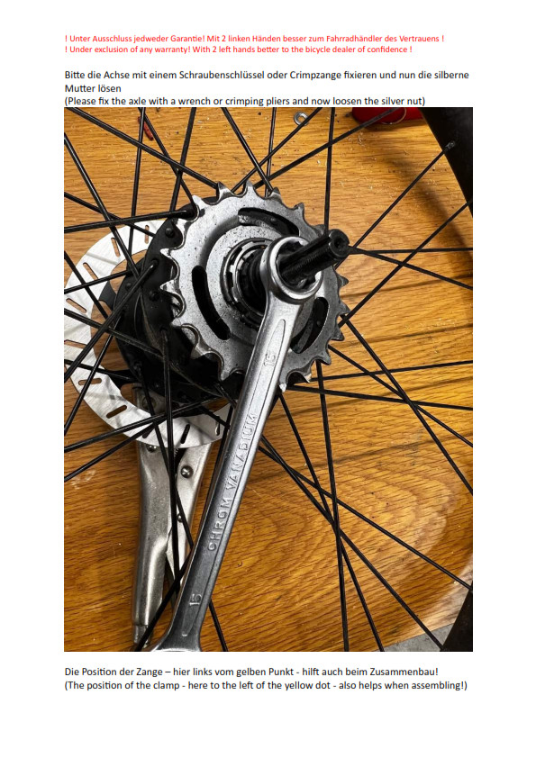 Vanmoof E-Shifter for S3 & X3 (Please Read Description)
