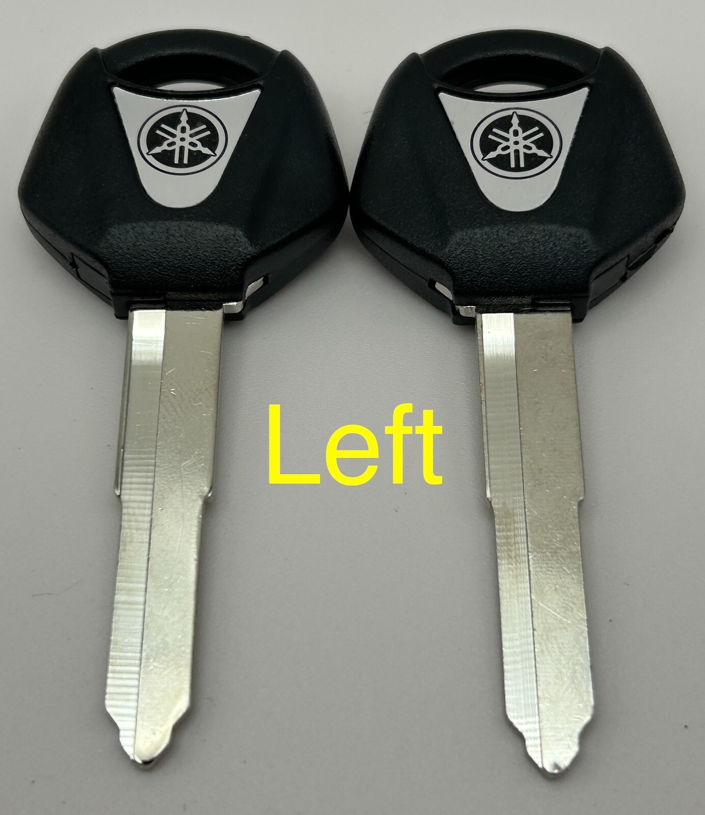2 Keys Yamaha YZF R1 R6 MT FZ XJR XMAX NMAX XJ Blanks Blade Motorcycle Uncut Key