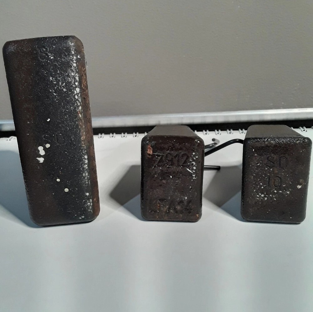 Vintage Hanging Weights Medium Heavy Edge Claw For Electronic Knitting Machine