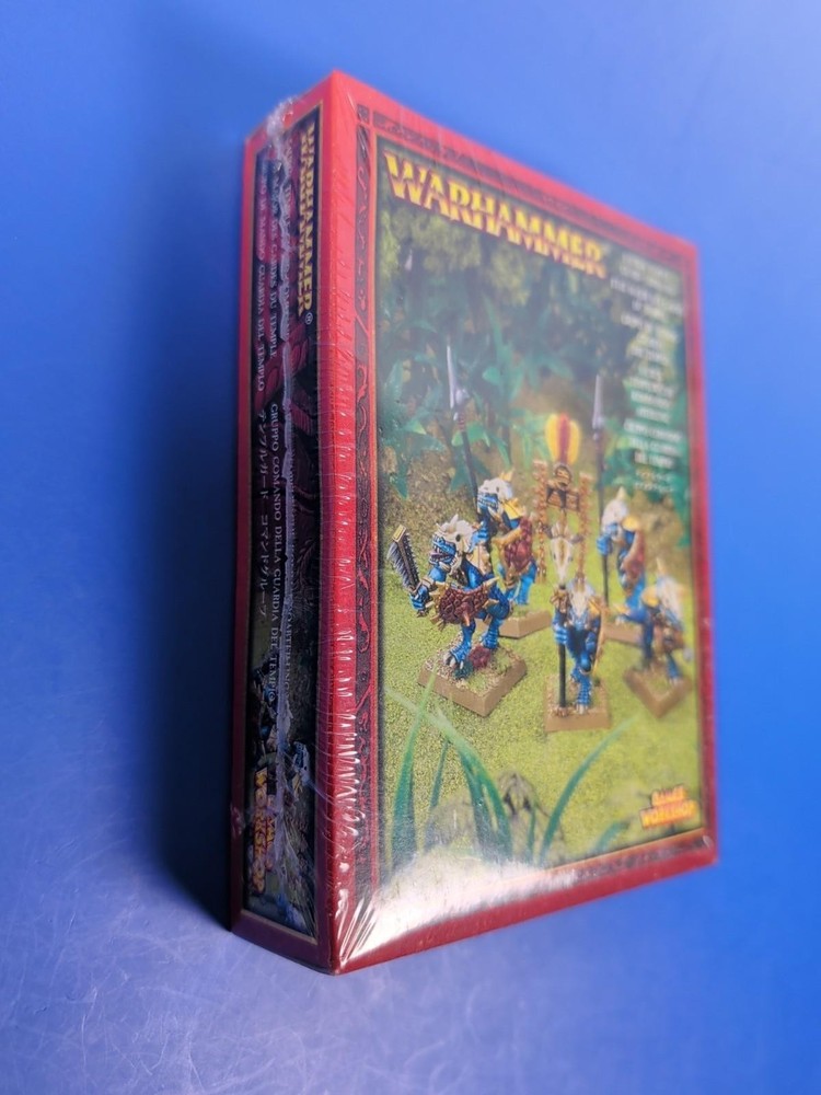 Warhammer Saurus Temple Guard Command - FACTORY SEALED Games Workshop OOP