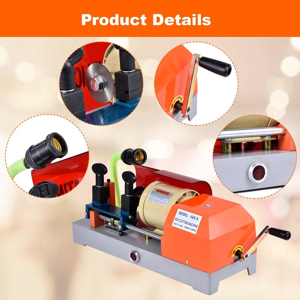 Key Cutting duplicating Machine Cutter Car Key Copier Locksmith Tools