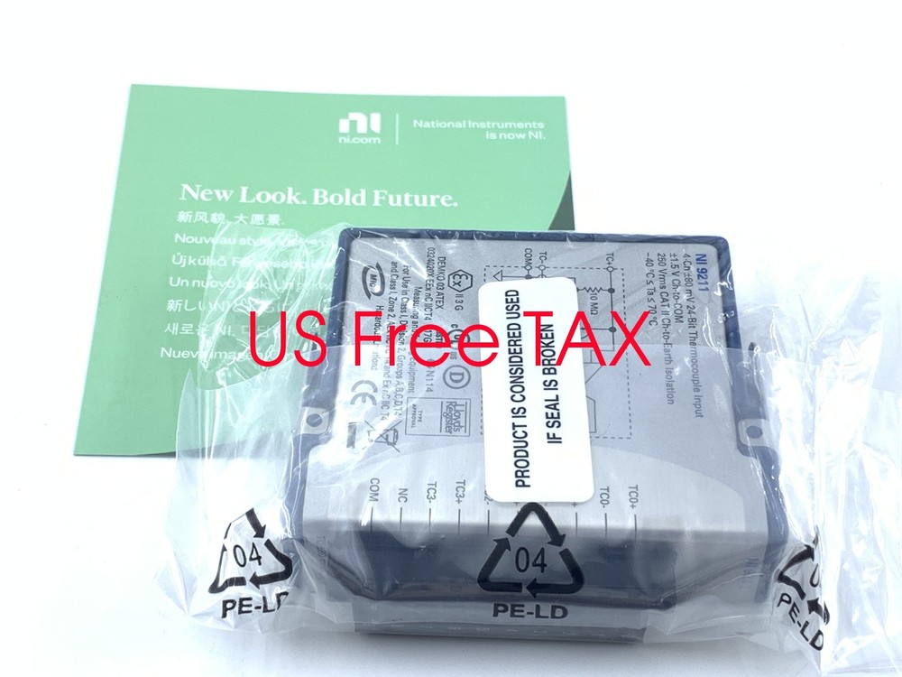 National Instruments NI 9211 cDAQ Temperature / Thermocouple Input Module NEW