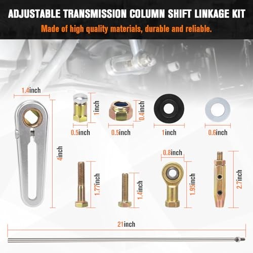 Transmission Column Shift Linkage Kit, Adjustable ACA-1800 Shift Transmission