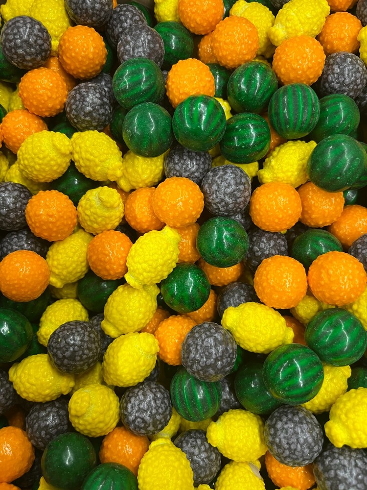Dubble Bubble Fancy Fruit Gumballs 1 Pound