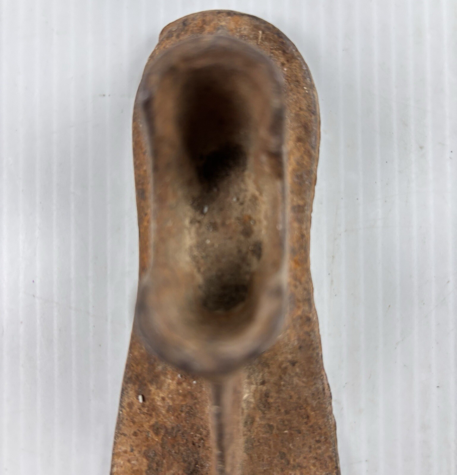Cast Iron Cobbler Shoe Form Small Child Vintage Antique? 5.5” Small