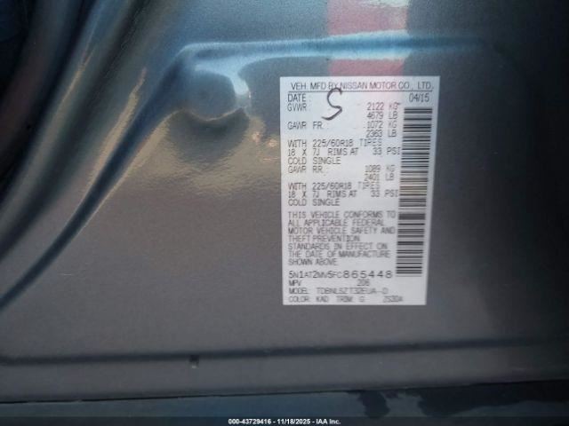 Engine ECM Electronic Control Module 2.5L VIN 5 Fits 14-17 ROGUE 4958076