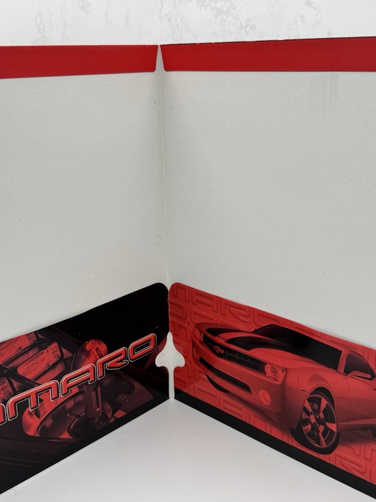 Portfolio Folders Chevy Camaro