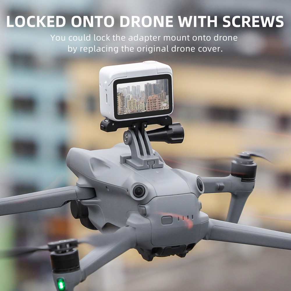 For DJI Air 3 Drone Accessories Action Camera Adapter Mount Connection Bracket