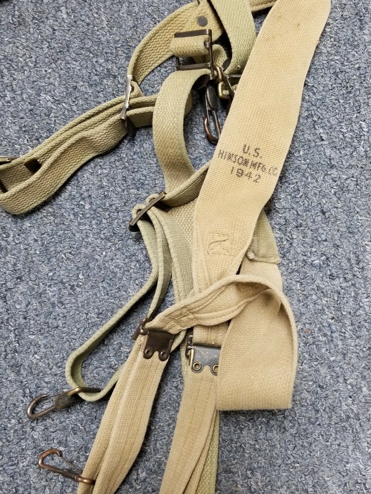 US GI WWII 1936 MOD. SUSPENDERS.