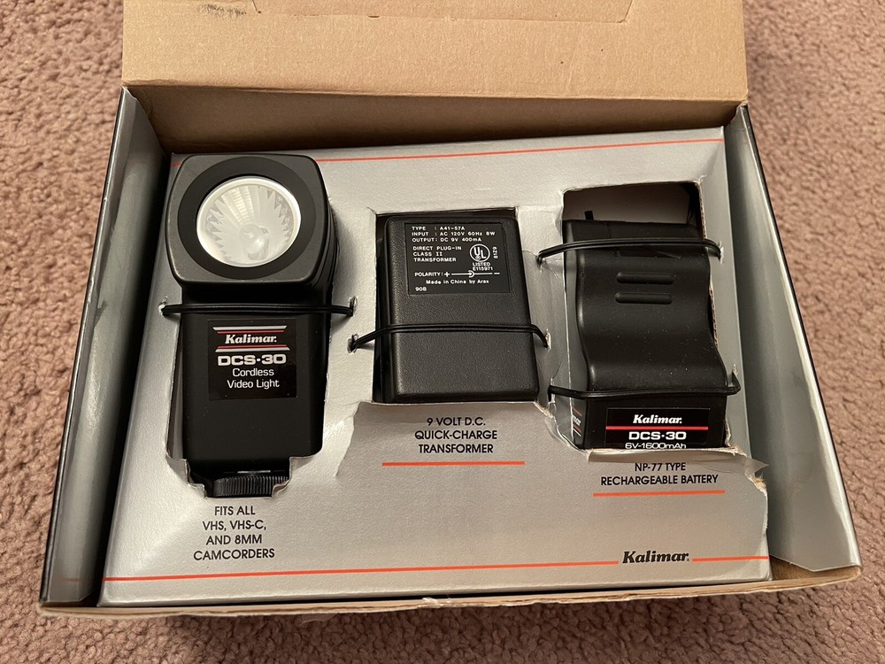 Kalimar Professional Cordless Video Light - Untested Item