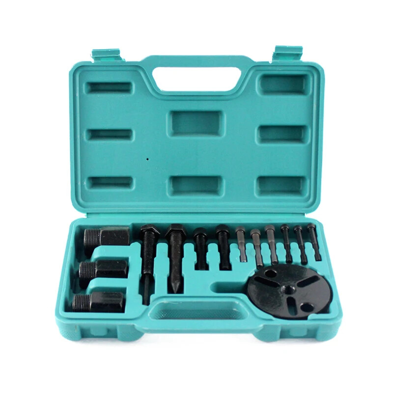 Compressor Clutch Puller Installation and Removal Tool 14 Pcs/set A/C