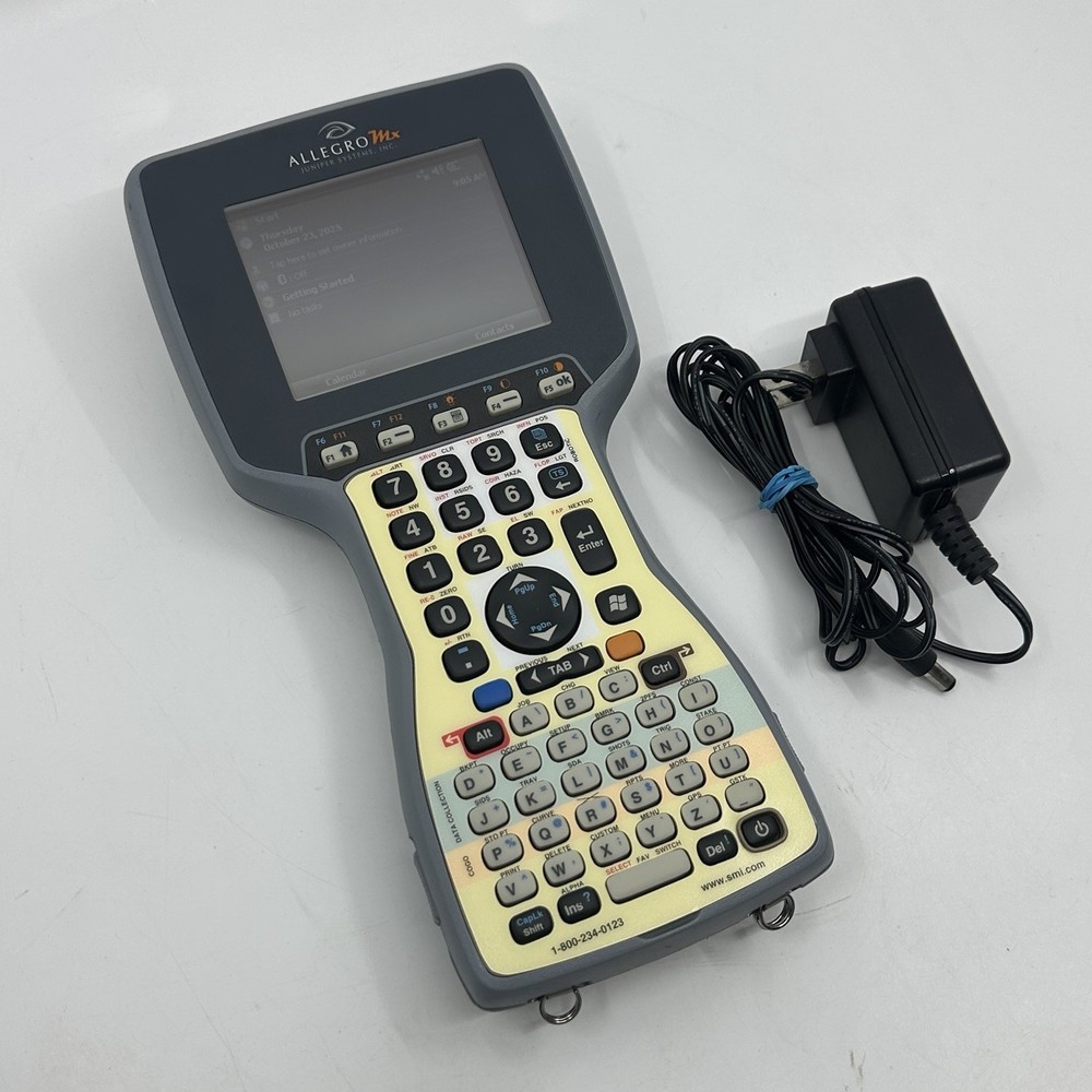 Juniper Systems Allegro MX Handheld Touchscreen Data Collector & Charger A