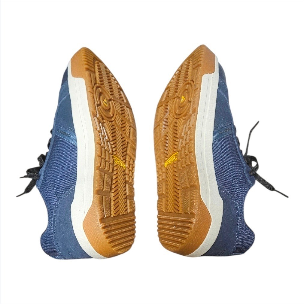 Keen Utility Kenton Work Shoes Mens 7.5 EE Navy Blue EH Carbon Toe 1029117EE New