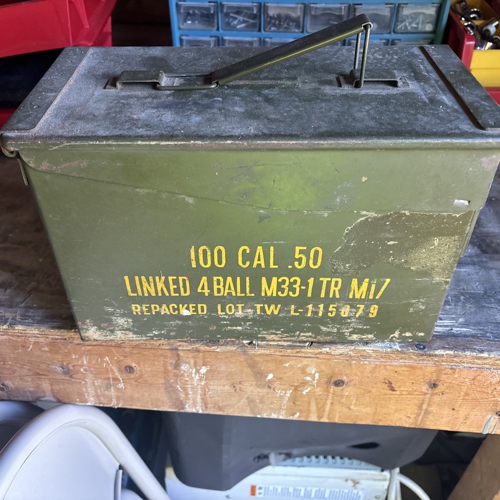 50 Cal Ammunition Box