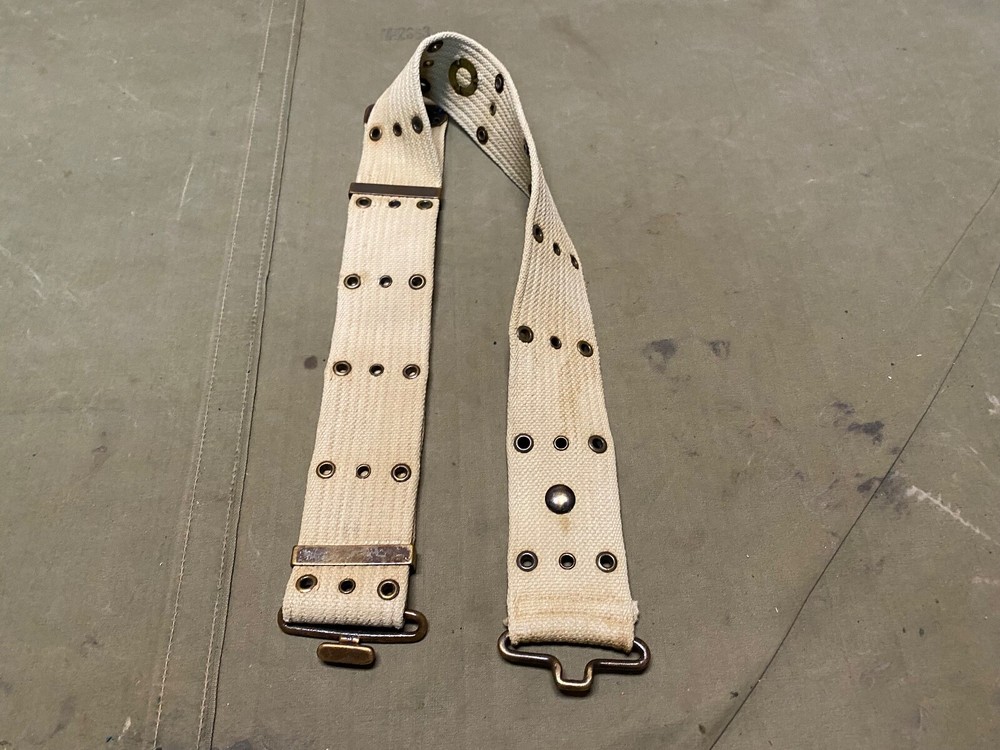 ORIGINAL WWI US ARMY M1910 .45 PISTOL EQUIPMENT AMMO BELT-ARTILLERY UNIT MARKED