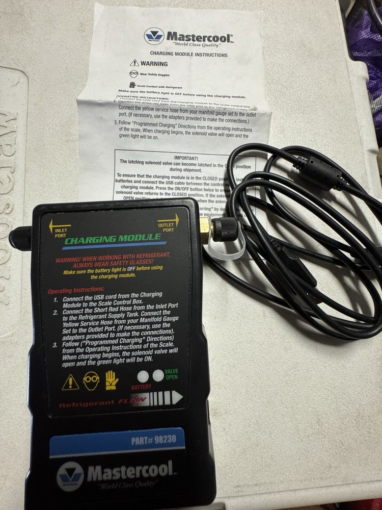 Mastercool Charging Module 98230 New