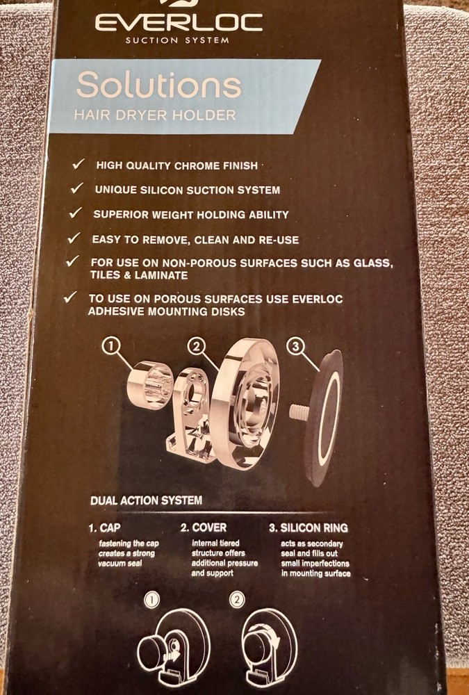 Overlock Solutions Hair Dyer Holder