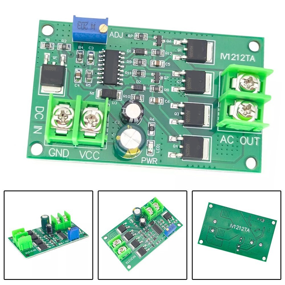 12V DC to AC Inverter Module 200W with Square Wave Output Functionality