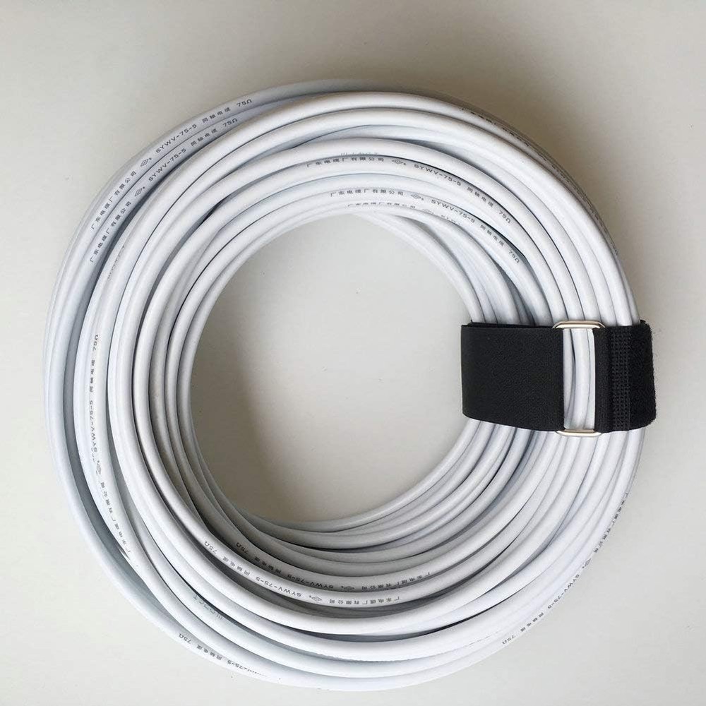 Durable 18" Nylon Hook & Loop Straps with Metal D-ring - 6 Count for Heavy Items