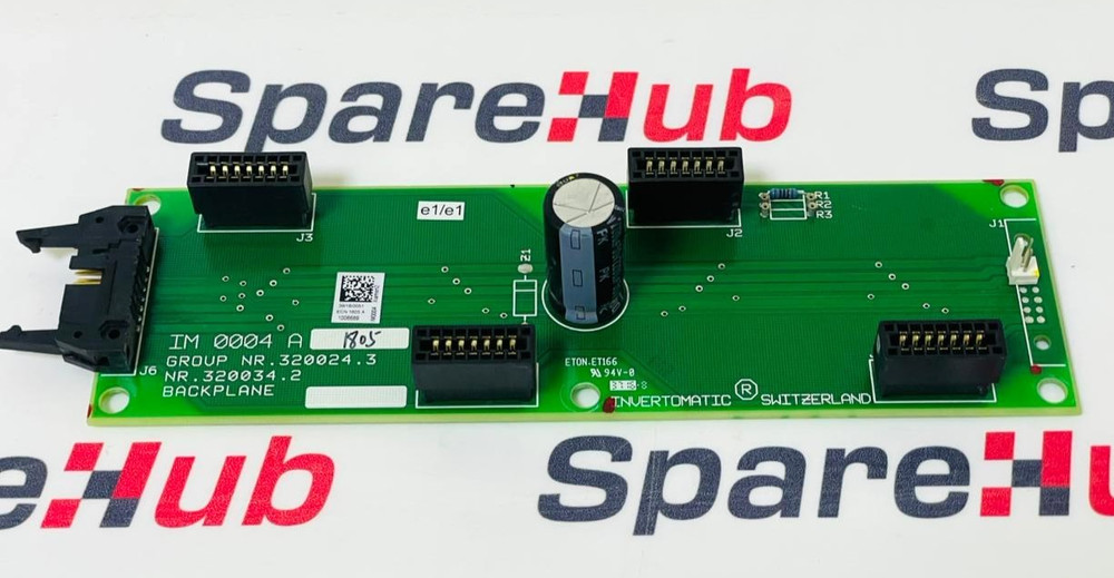 Invertomatic IM 0004 A Backplane PCB Interface Board 320024.3