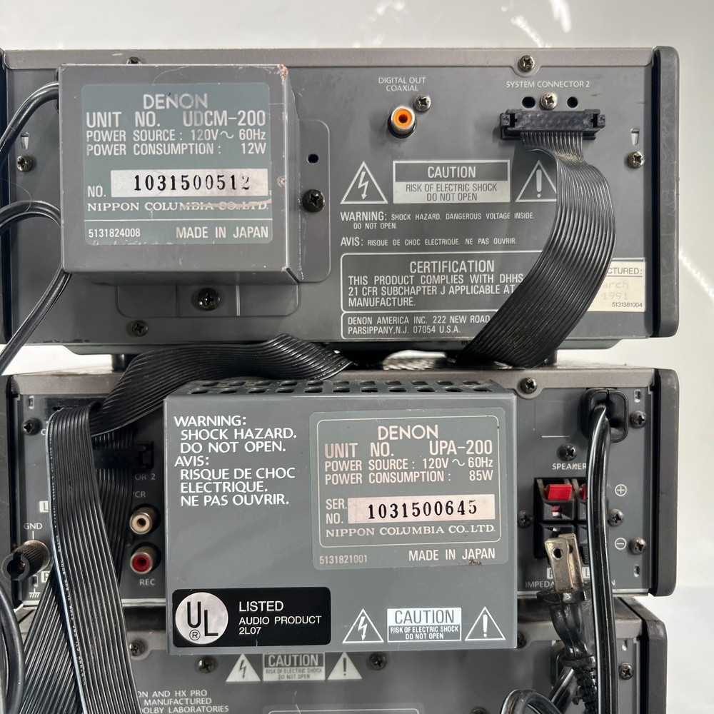 DENON Precision and Component /Compact Disc Stereo System D-200... NO CD Holder