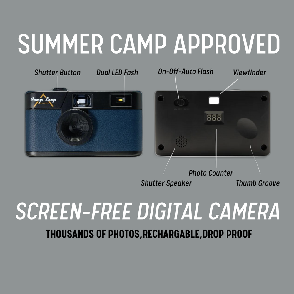 Camp Snap Screen-Free Digital Camera (Navy Blue)