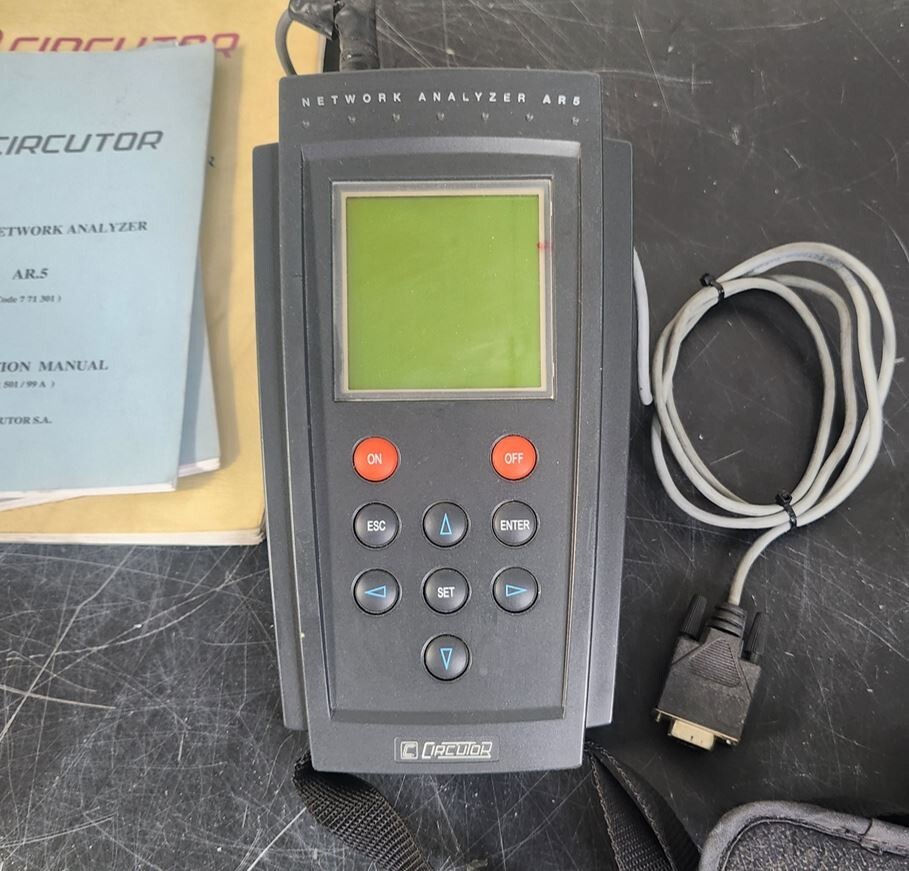 Power Analyzer Circutor AR5-1M Portable network analyzer