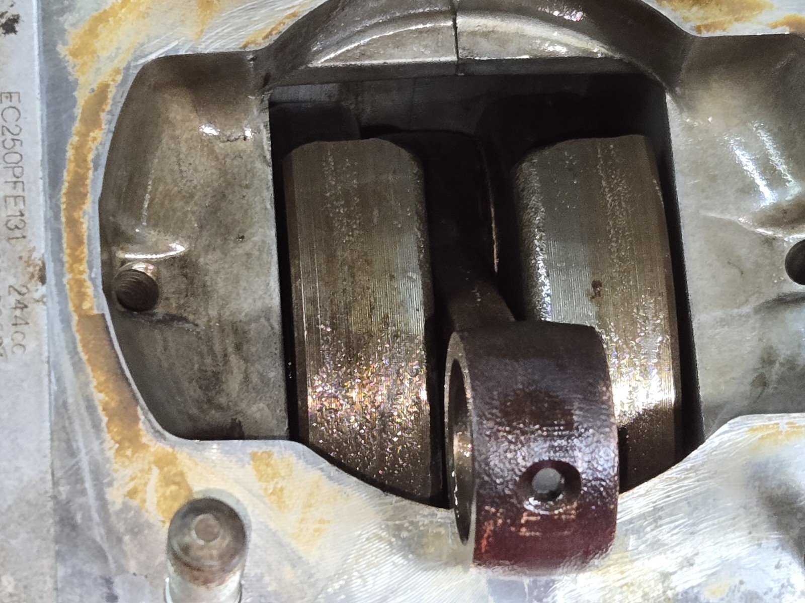 99-06 2000 Trail Blazer 250 OEM Engine Crankcase Crankshaft Crank Bottom End