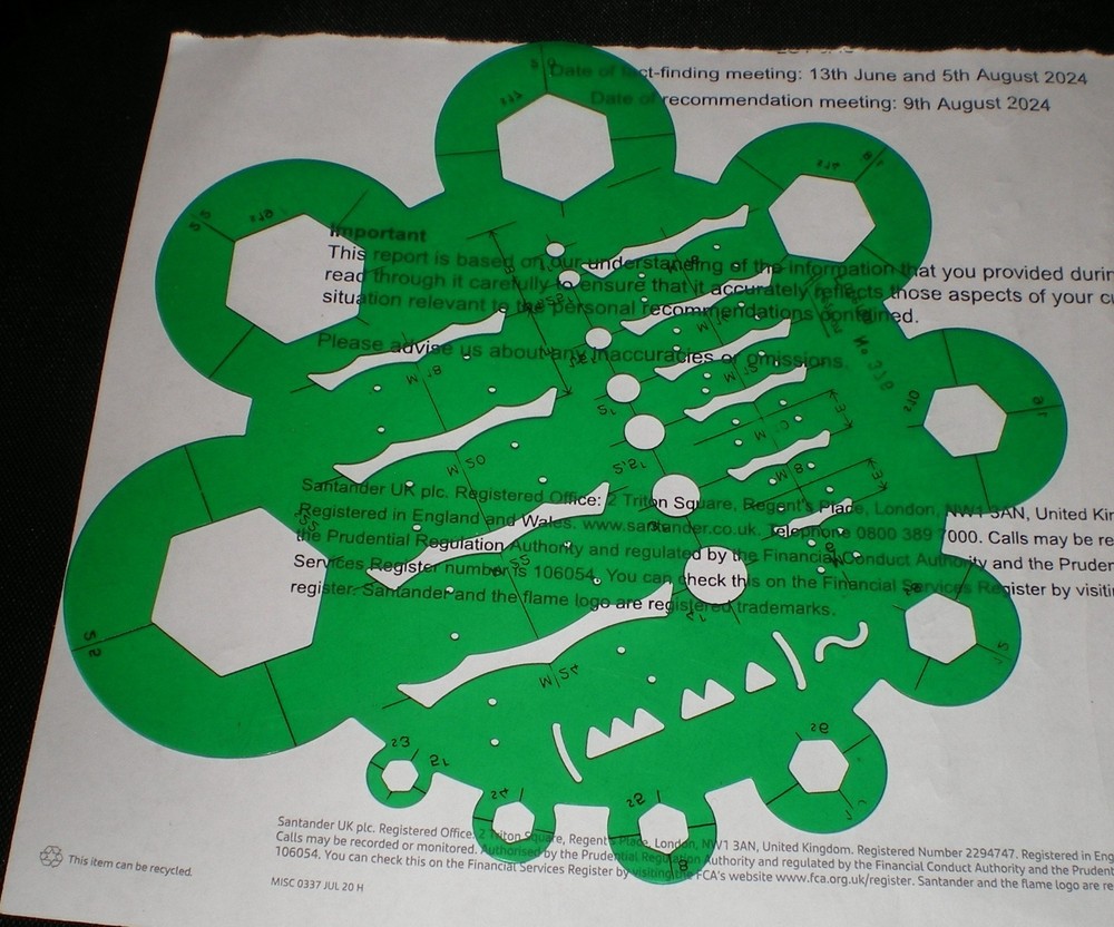 Hellerman Nut & Bolt Template with protective wallet