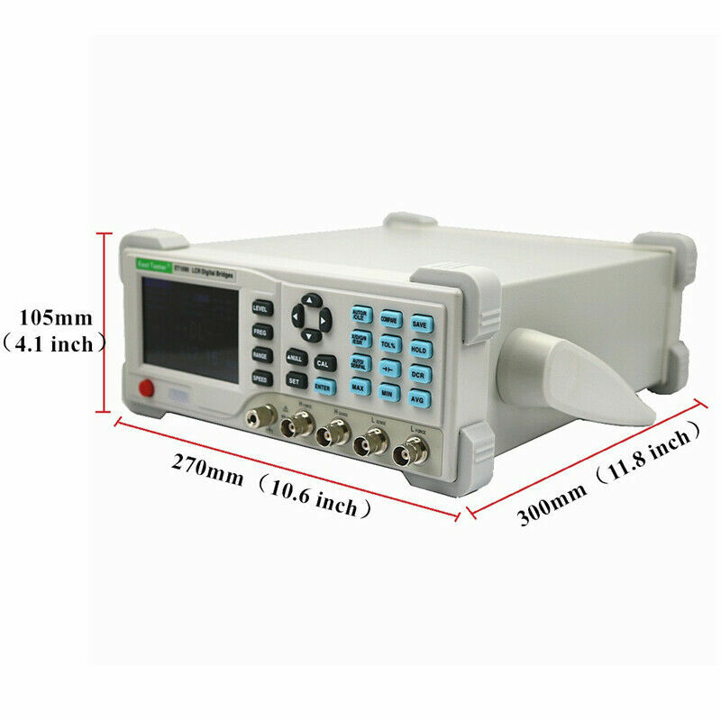 Digital Bridge Desktop LCR Tester DCR Frequency Capacitance Resistance Meter