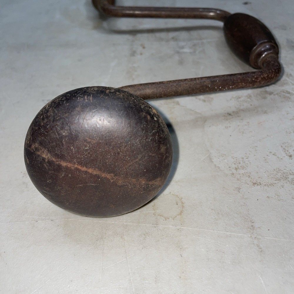 Vintage Brace Drill 10” Sweep