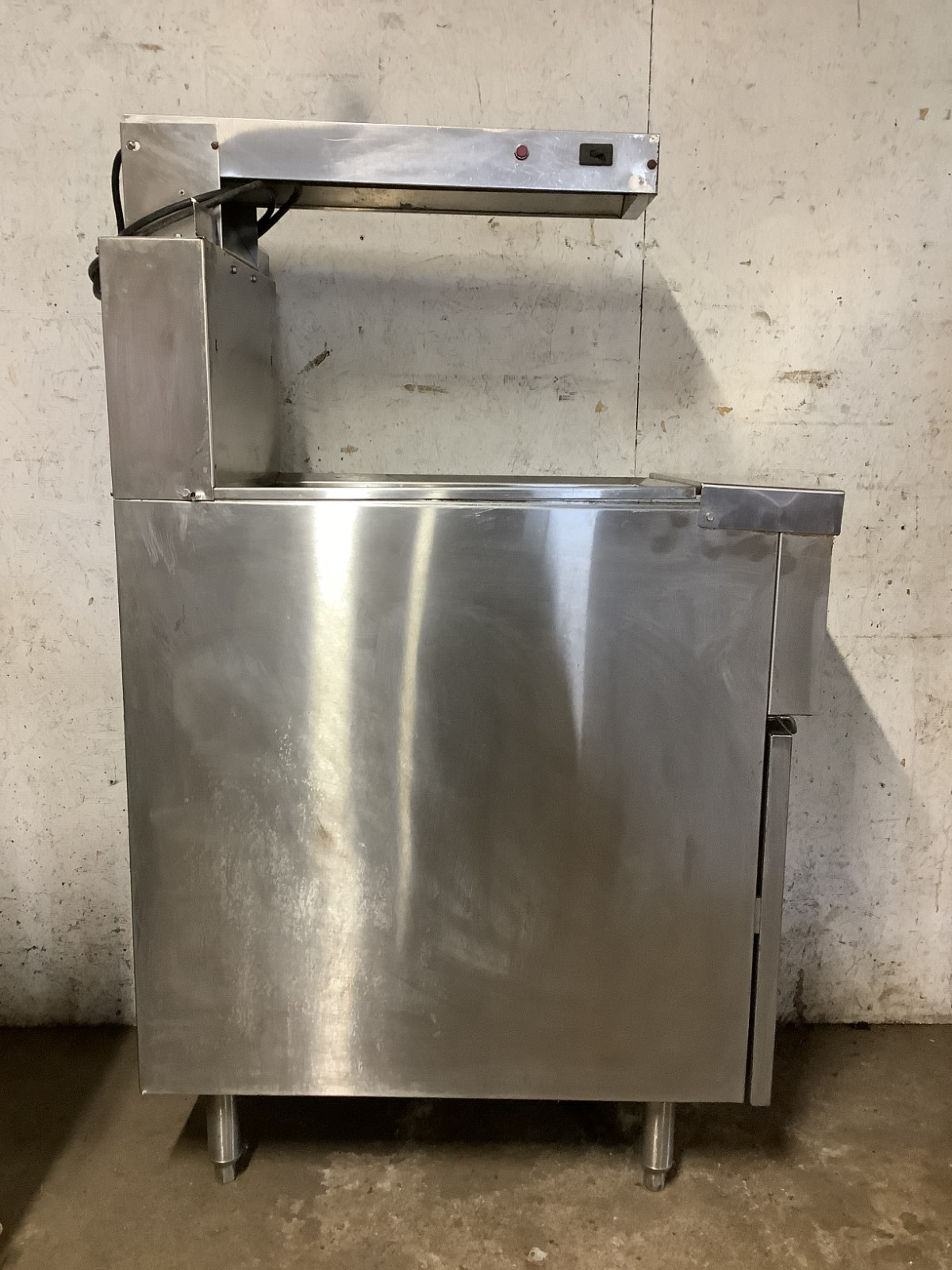 Fryer Dump Station Frymaster with Warmer TESTED