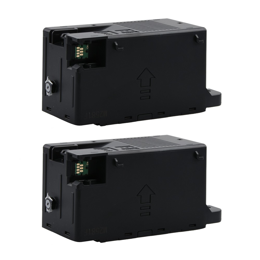 2* C9345 Maintenance Box For Epson EcoTank Pro Printer Waste Ink Pad Replace