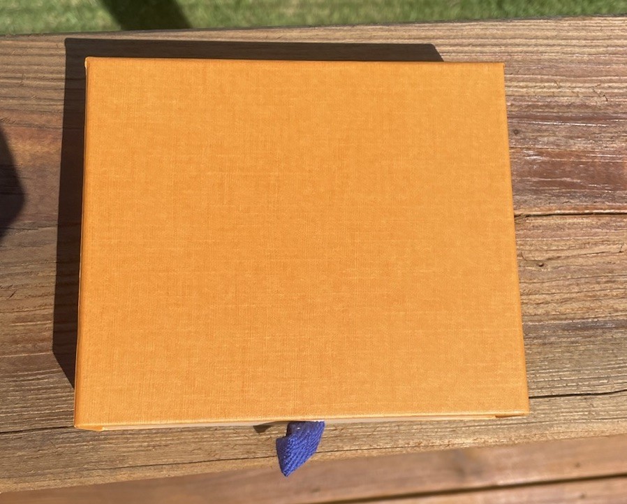 Authentic Louis Vuitton Gift Box Empty 6 x 5 x 1.75 + Ribbon