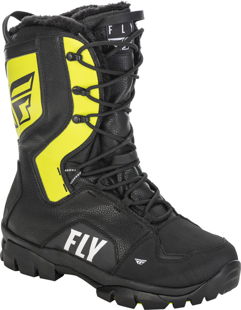 Fly Racing Marker Boot 10 Black/Grey/Hi-Vis