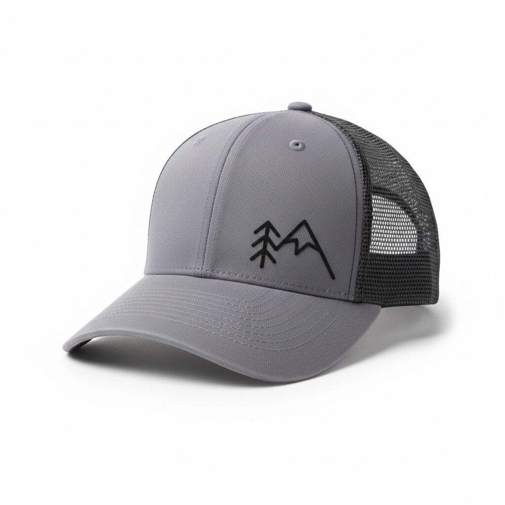 Mountain Trucker Hat | Adventure Snapback Cap