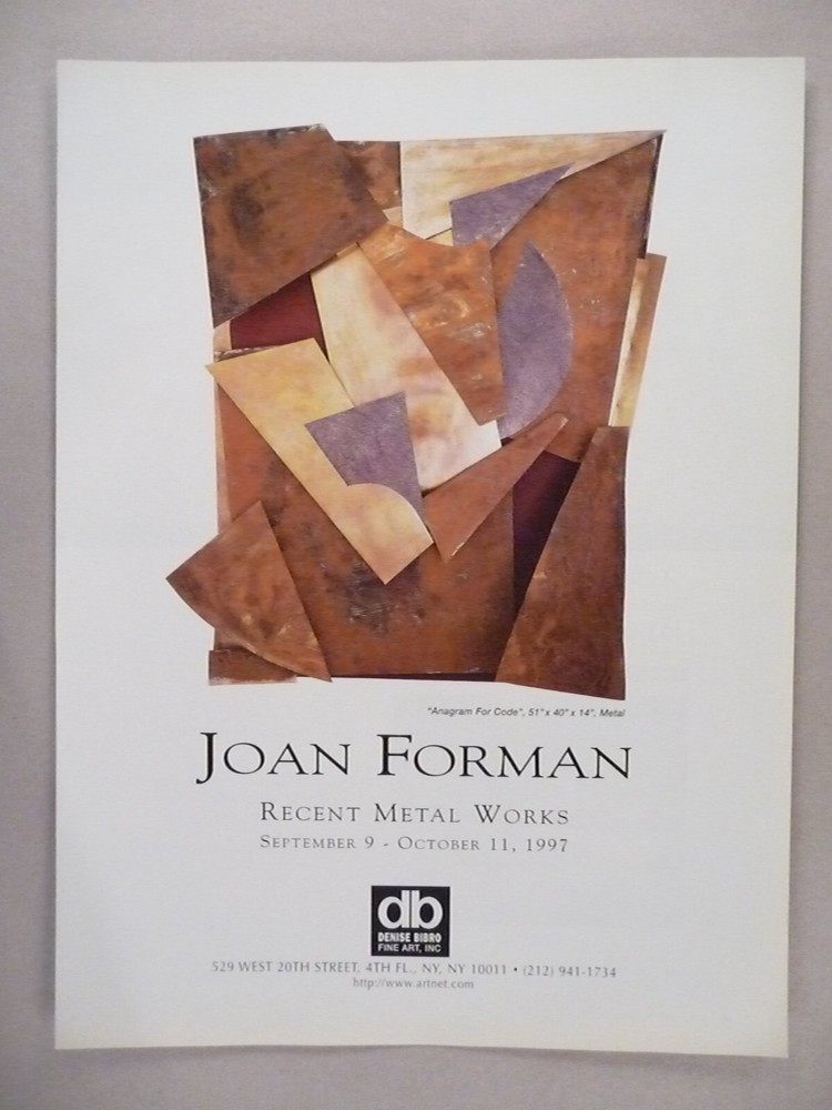 Joan Forman MAGAZINE AD - 1997