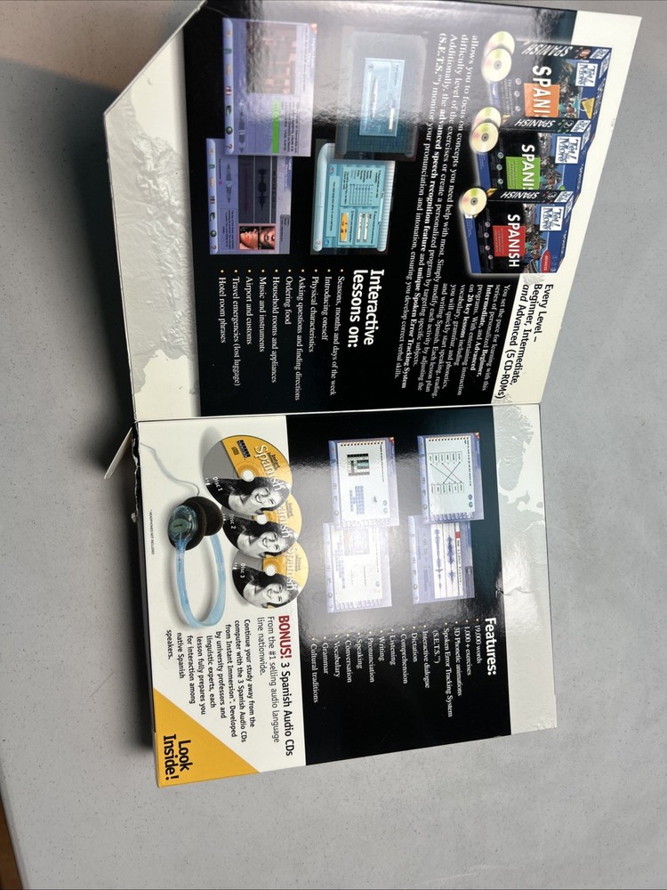 Topics Entertainment Instant Immersion Spanish 8 CD Set