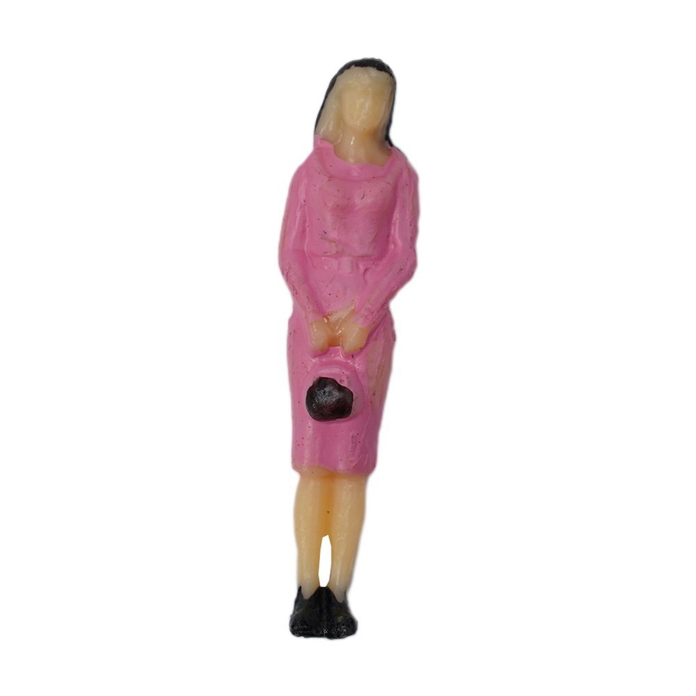 Painted Figures Model Sand Table Beautiful Decoration Multicolor Passenger
