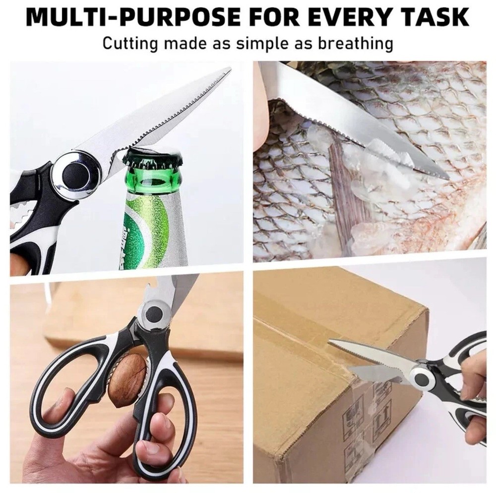 ✅SHIP NOW- High Quality Heavy Duty Kitchen Scissors Multifunctional Sharp Shears