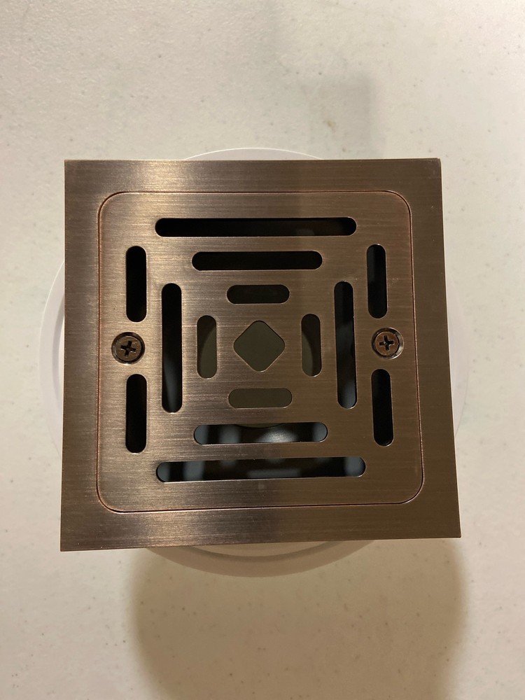 Signature Hardware Adelphi Square Shower Drain