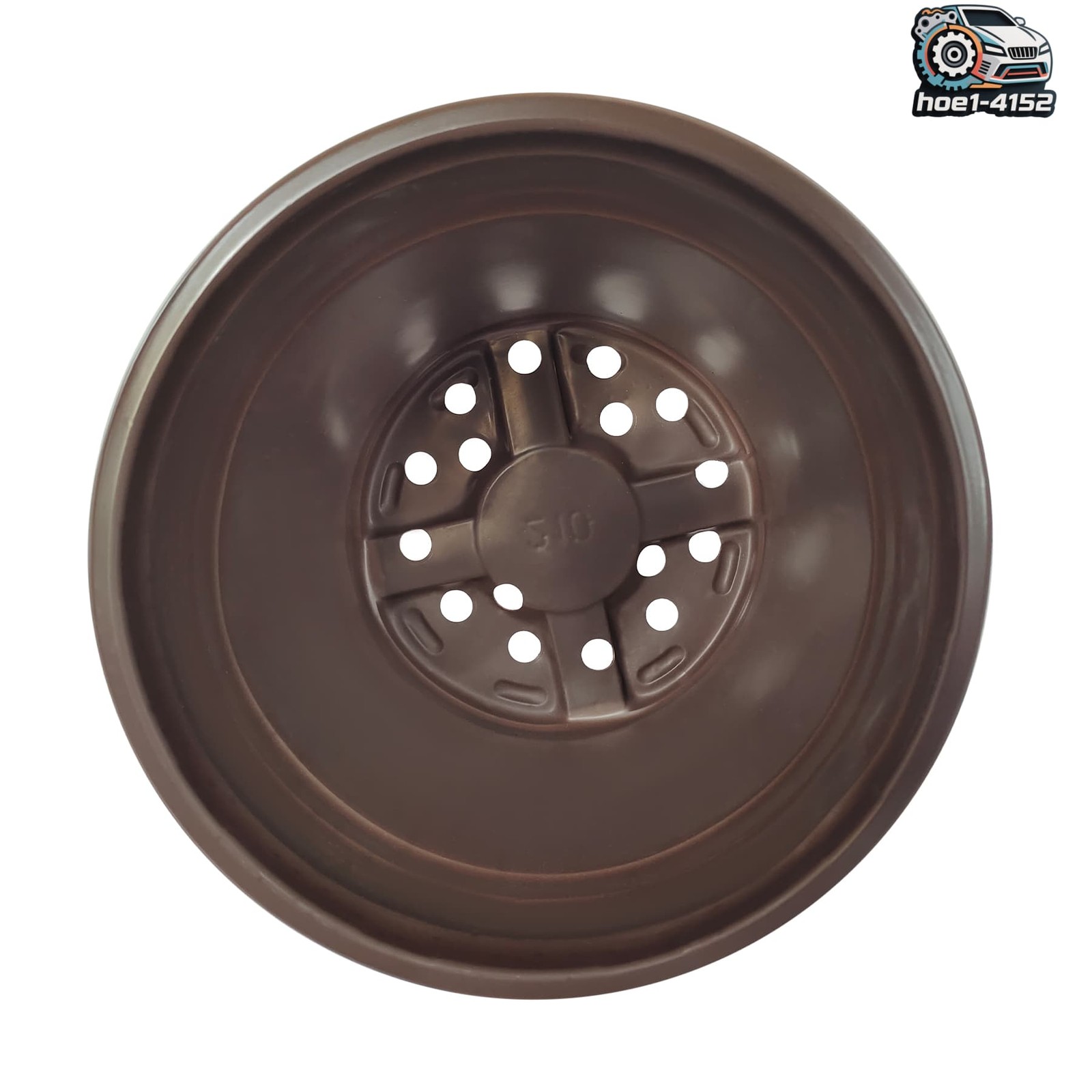 Premium 6 Inch Red Plastic Plant Pots 100Pcs Nursery Succulent Seedling Pots